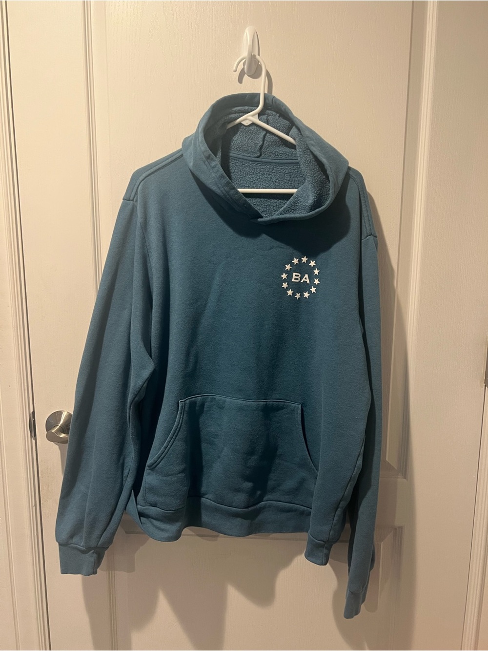 Logo Teal Men's Hoodie Sweater